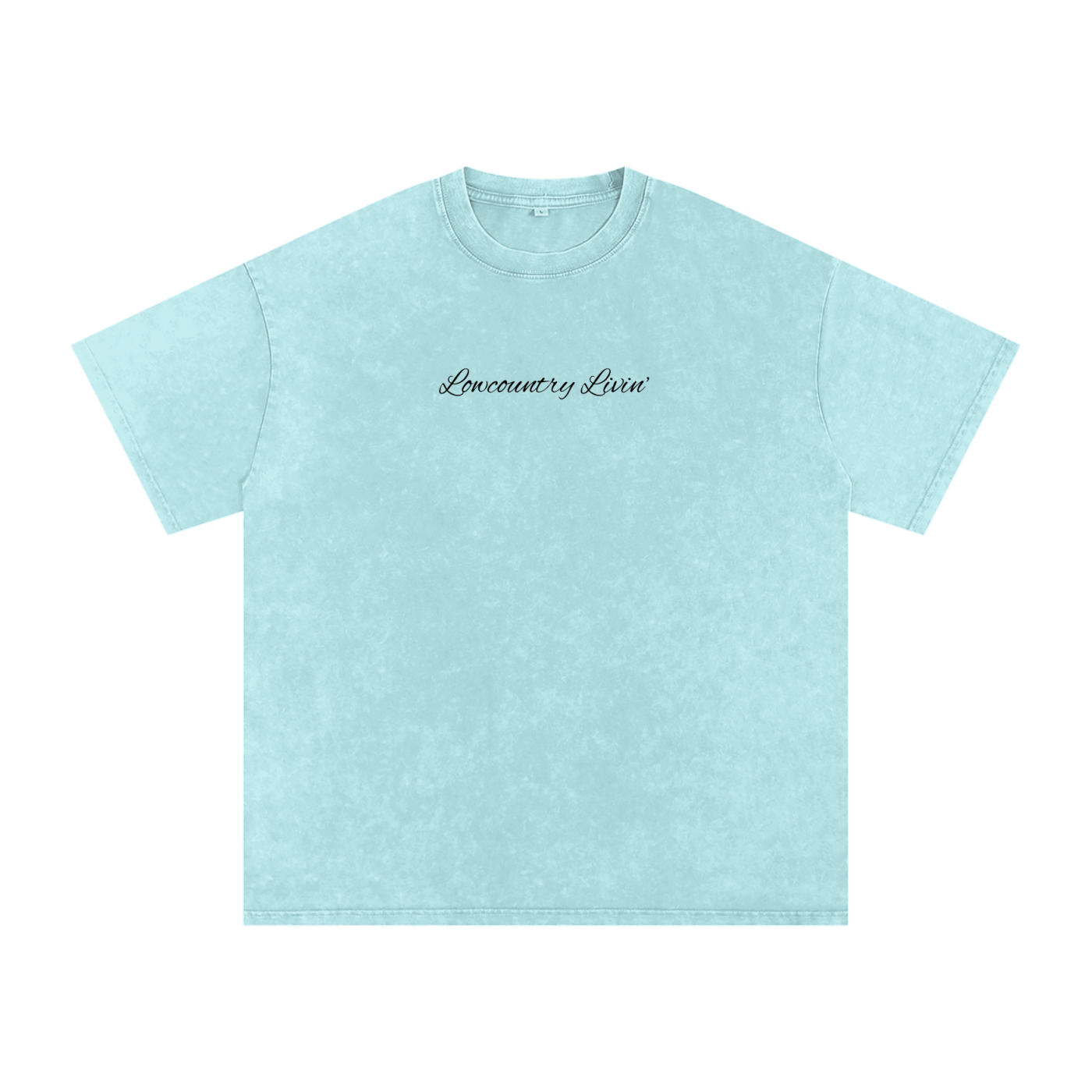 Alacrity Apparel - "Lowcountry Livin'"- Oversized Cotton T-Shirt - (Bluffton South Carolina)