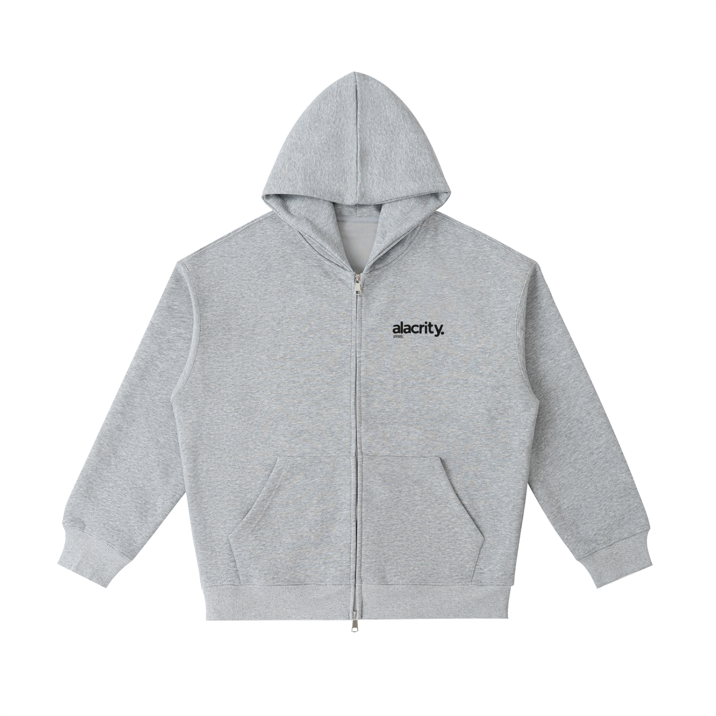 Alacrity Apparel - "Keep Moving'"-  Essential Heavyweight Pocket Hoodie