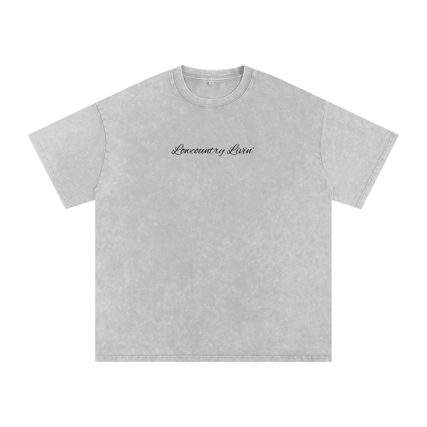 Alacrity Apparel - "Lowcountry Livin'"- Oversized Cotton T-Shirt - (Bluffton South Carolina)